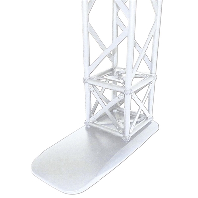 CROWN TRUSS 10x10, Sockel 19,5x40cm - Vit