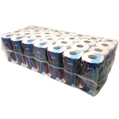 Køkkenrulle, Grite Orchidea White, 3-lags, 13,86m x 22,4cm, hvid, 100% nyfiber, kolli = 7 pk à 4 rl.