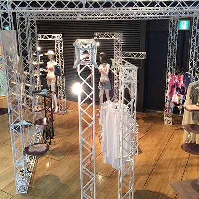 Crown Truss 10 L-form 3 x 6 m - vit