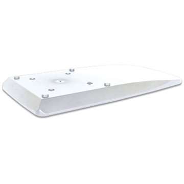 CROWN TRUSS, Sidobotten 19,5x40cm - Vit