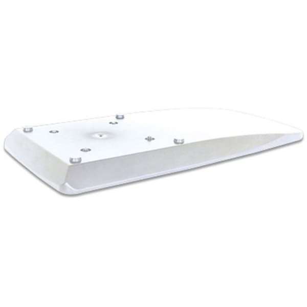 CROWN TRUSS, Sidobotten 19,5x40cm - Vit