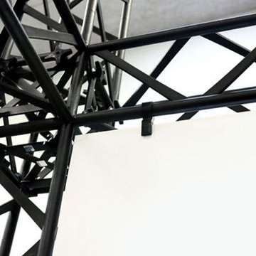 Crown Truss 15 Banner Wall - Svart