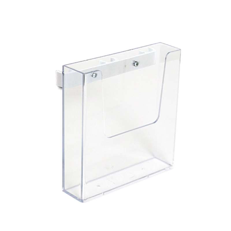 CROWN TRUSS, Broschyrdispenser A5 med beslag - Vit