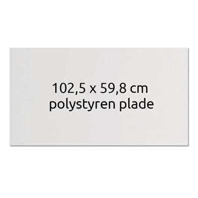 Enkelsidigt tryck på aluminiumplåt för Estate Sign XL