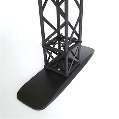 Crown Truss 15 3-delad vägg - svart