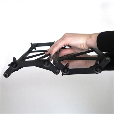 Crown Truss 15 3-delad vägg - svart