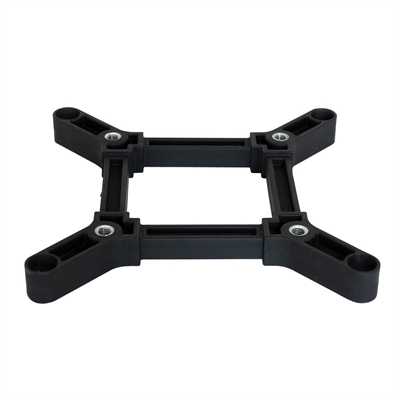Crown Truss 15 3-delad vägg - svart
