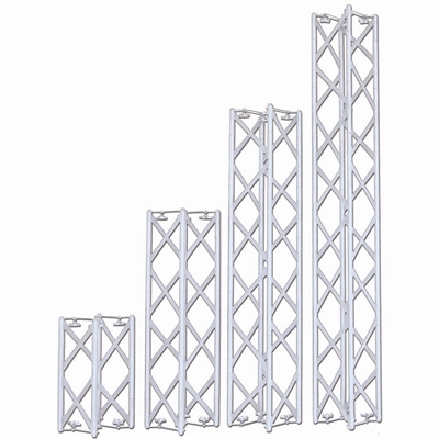 Crown Truss 15 3-delad vägg - vit