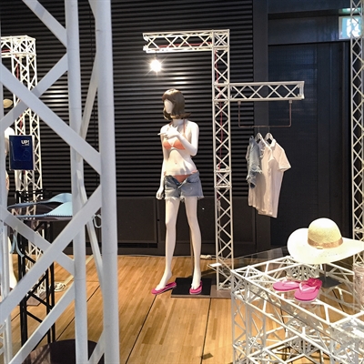 Crown Truss 15 3-delad vägg - vit