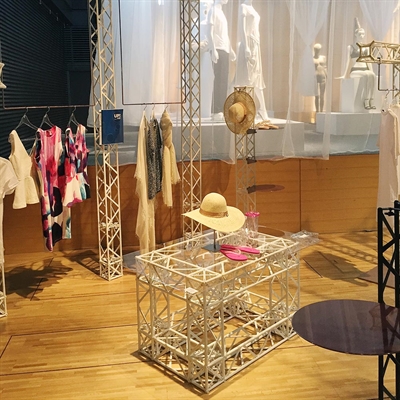 Crown Truss 15 3-delad vägg - vit