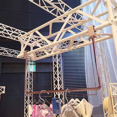 Crown Truss 15 3-delad vägg - vit