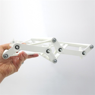 Crown Truss 15 3-delad vägg - vit