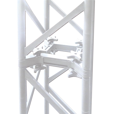 Crown Truss 15 3-delad vägg - vit