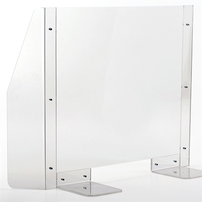 Hygienskärm för bord, 90 x 65 cm