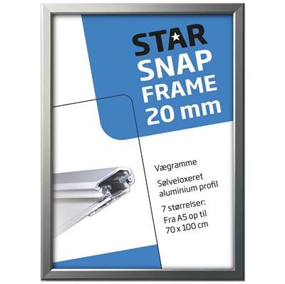 Aluminium Vikbar ram 20 mm