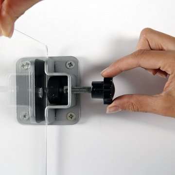 Universal Clamp Kit, 2 platthållare för vägg och tak