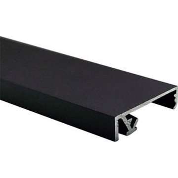 Crown Alu snäppramar - 33 mm - 50x70 cm - sort