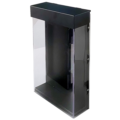 Akryl Broschyrhållare för vägg - vertikal - A4 - 21x29,7 cm