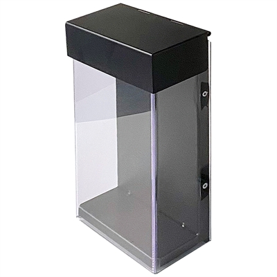 Akryl Broschyrhållare för vägg - vertikal - A4 - 21x29,7 cm