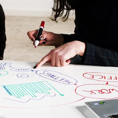 Whiteboard -pennor - 4 st. per paket