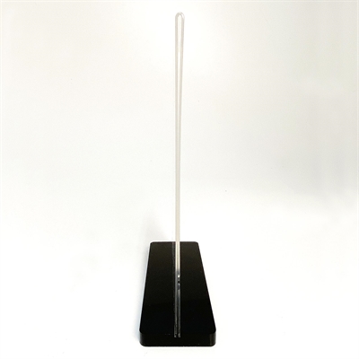 Black Bottom Menuställ vertikal - A4 - 21x29,7 cm - svart