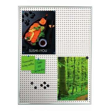 INFOBOARD COMBI 9mm Alu/anox.