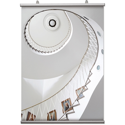 Plastklämprofil 4cm. för Poster Hanger, redo