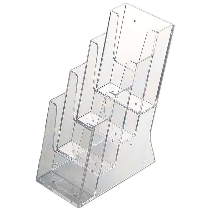 Multi Dispenser, broschyrhållare i akryl, 4 x M65