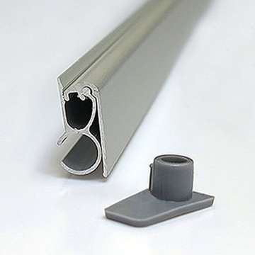 Classic Roll-up, silver, enkelsidig, inkl. banderoll och tryck