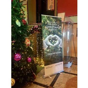 Klassisk Roll-up enkelsidig - 85x200 cm - silver