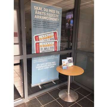 Klassisk Roll-up enkelsidig - 85x200 cm - silver