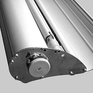 Deluxe Roll-up enkelsidig kassett, alu