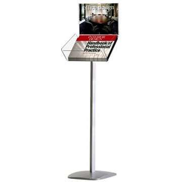 Expo Broschyrställ med A4 infohållare horisontell - A4 - 21x29,7 cm