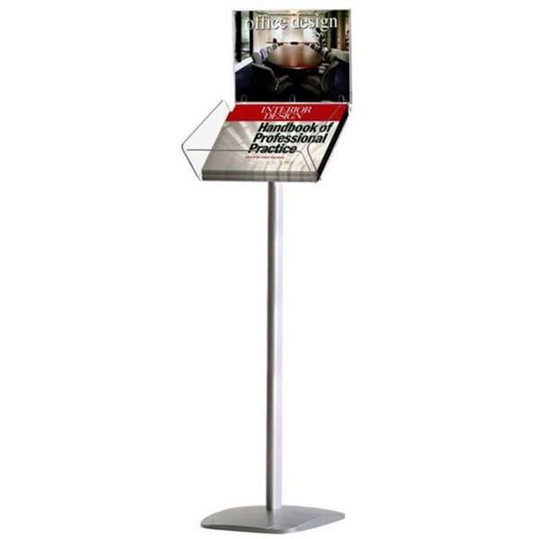 Expo Broschyrställ med A4 infohållare horisontell - A4 - 21x29,7 cm