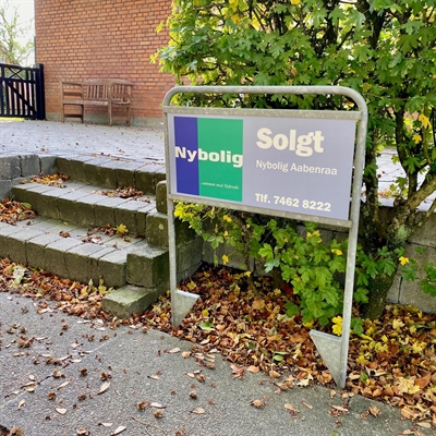 Estate Sign Standard , mäklarskylt utan plåt och tryck