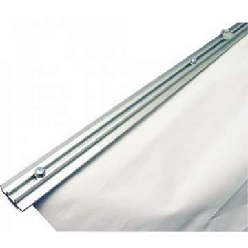 Mega Roll-up enkelsidig kassett, silver