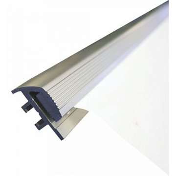 Mega Roll-up enkelsidig kassett, silver