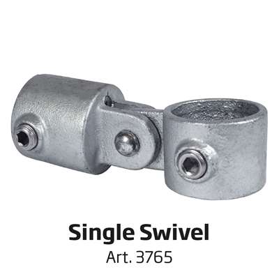 Banner Tube High Stand , fristående ram av aluminiumrör 0,3 mm / Ø 48 mm - 100 x 100 cm 