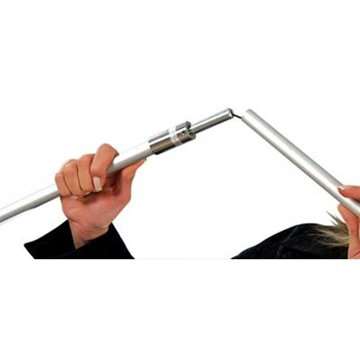 Quick Banner Dubbelsidig utan banderoll och tryck