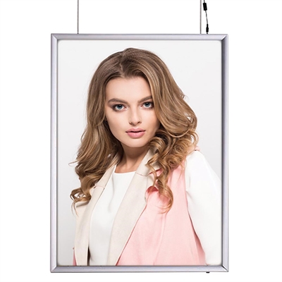 LED ljusram Dubbelsidig - Vertikal