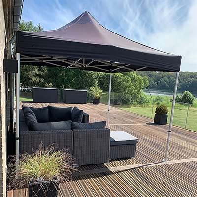 Topp till Eventtält Lux 2 x 2 m, sort