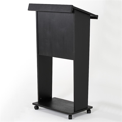 Hjulsats för Wood Podium - Svart (Föreläsning - Svart)