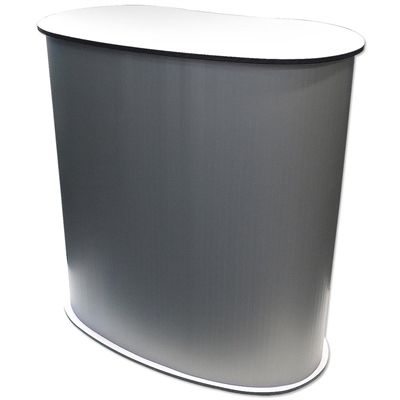 Oval, böjd mässdisk