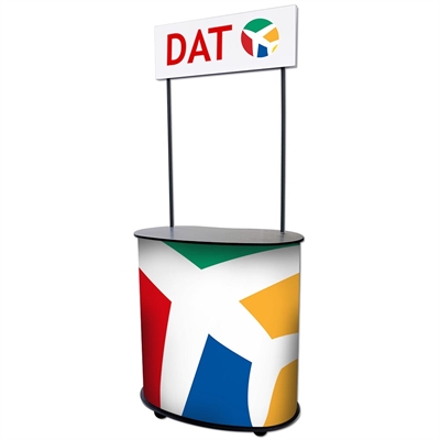 Oval Panel Promo Disk med logotop