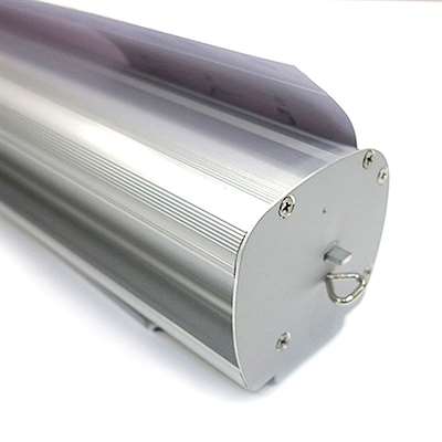 Classic Roll-up kassett, silver, enkelsidig, inkl. väska