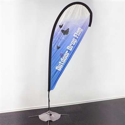 Beach Flagga, Outdoor Drop Flagga Medium