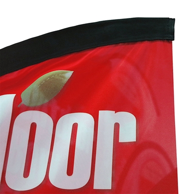 Beachflagga, utomhusbågflagga, aluminiumstång, stor (utan fot och flagga)