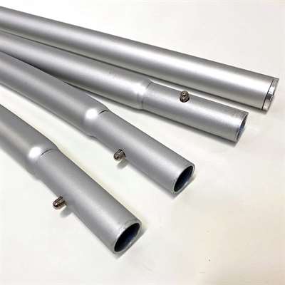 Beachflagga, utomhusbågflagga, aluminiumstång, stor (utan fot och flagga)