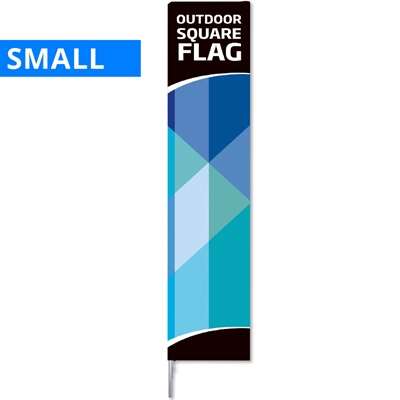 Strandflagga, Outdoor Square flagga, liten
