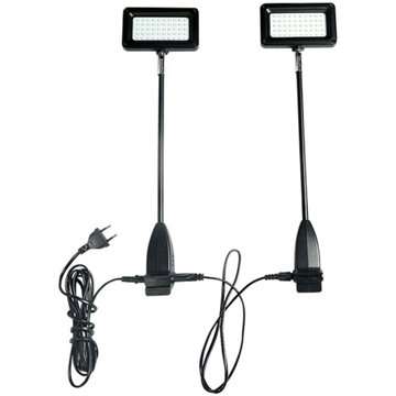 LED Spot 15W, svart, 2 st. / uppsättning